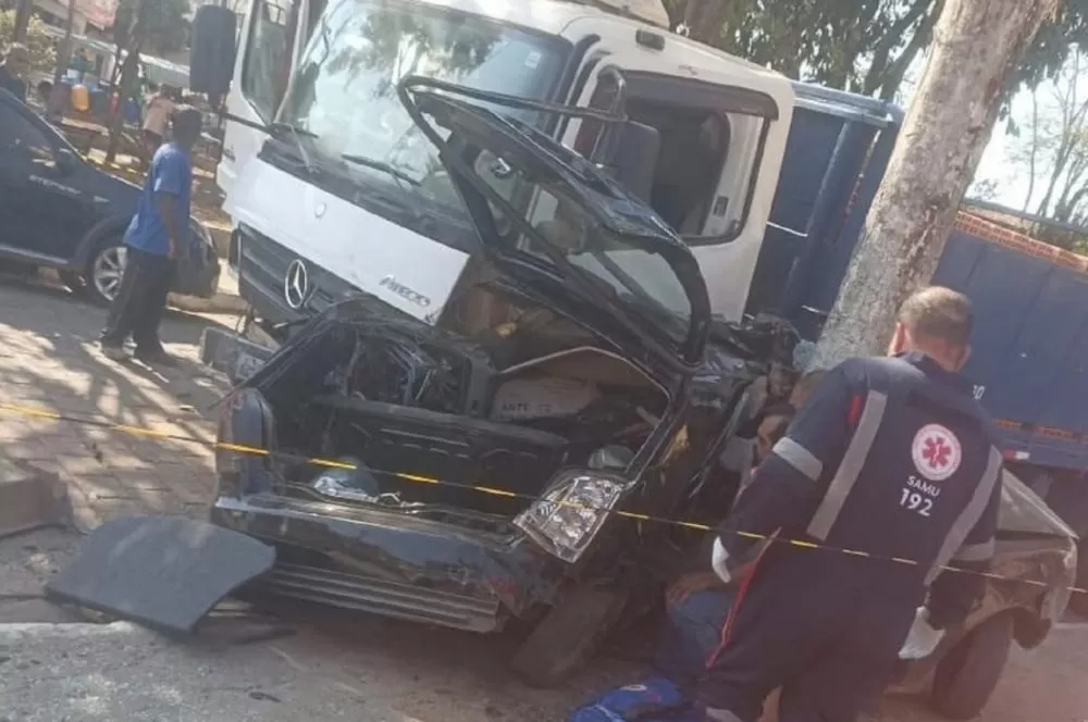 Vídeo mostra momento do acidente que matou duas pessoas em Jaboticatubas