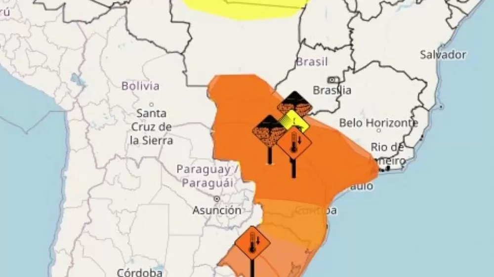 Mudança brusca do tempo deixa Minas sob alerta para vendaval, granizo e frio
