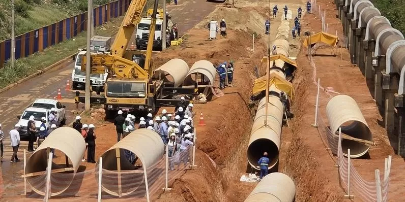 R$ 1,1 bilhão é destinado à segurança hídrica da Região Metropolitana de Belo Horizonte