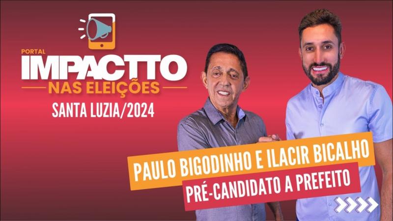 Entrevista Paulo Bigodinho pré-candidato a prefeito de Santa Luzia
